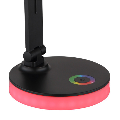 Stolové svietidlo, plast čierny a biely, dotykové zapínanie/vypínanie, plynulá regulácia dotykového 5