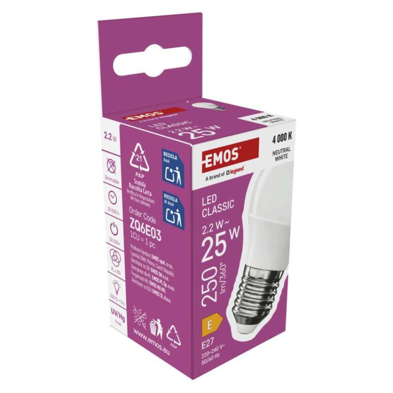 LED žiarovka CLS Mini Globe / E27 / 2,2 W (25 W) / 250 lm / neutrálna biela 9