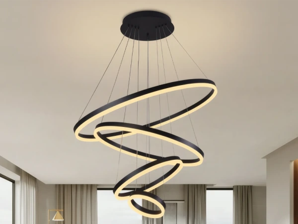 LED visiace svietidlo + diaľkový ovládač 135W - J4314/B 3