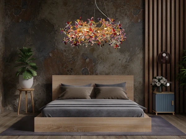 Luxusný závesný krištáľový luster 16 x G9 - CA032/800 9