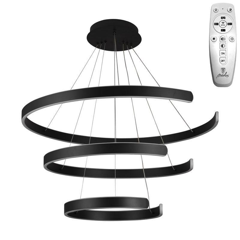 LED visiace svietidlo + diaľkový ovládač 220W - J4329/B 3