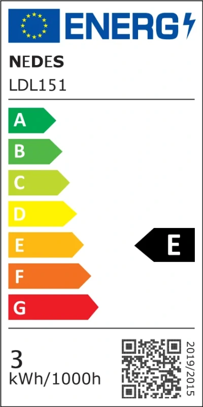 LED podhľadové svietidlo 3W / IP44 / DR01 / SMD / 4000K / WH - LDL151 1