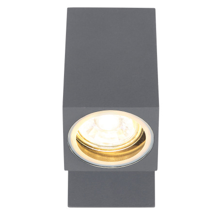 Vonkajšie svietidlo, hliník antracit, sklo priehľadné, otočné, nastaviteľné, IP44, ŠxV:65x165, H:115 9