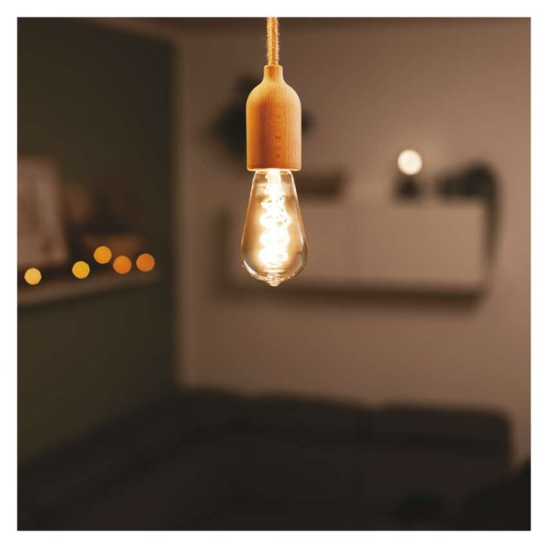 LED žiarovka DECO SMOKED ST64 / E27 / 4,5 W (19 W) / 180 lm / flame 10