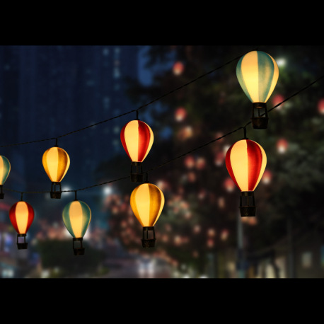 Solárne svietidlo, plast farebný/čierny matný, kábel PVC čierny, posuvný spínač, batéria AA 400mAh 1 4