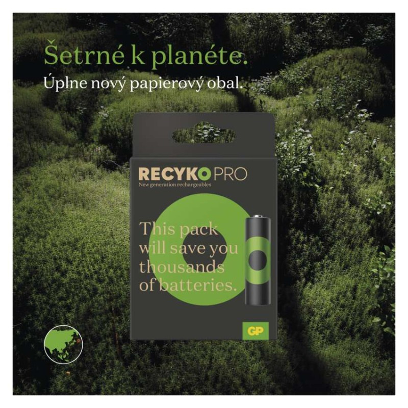 Nabíjacia batéria GP ReCyko Pro Professional (AA) 6 ks 4