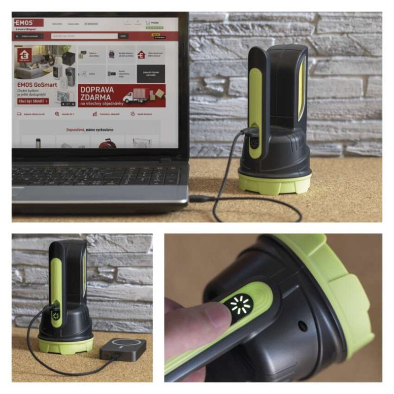 LED nabíjacie svietidlo, 210 lm, 1 800 mAh 13