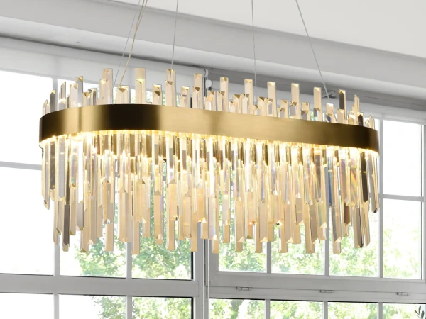 LED krištáľové svietidlo + diaľkový ovládač 100W - J6312/C 8