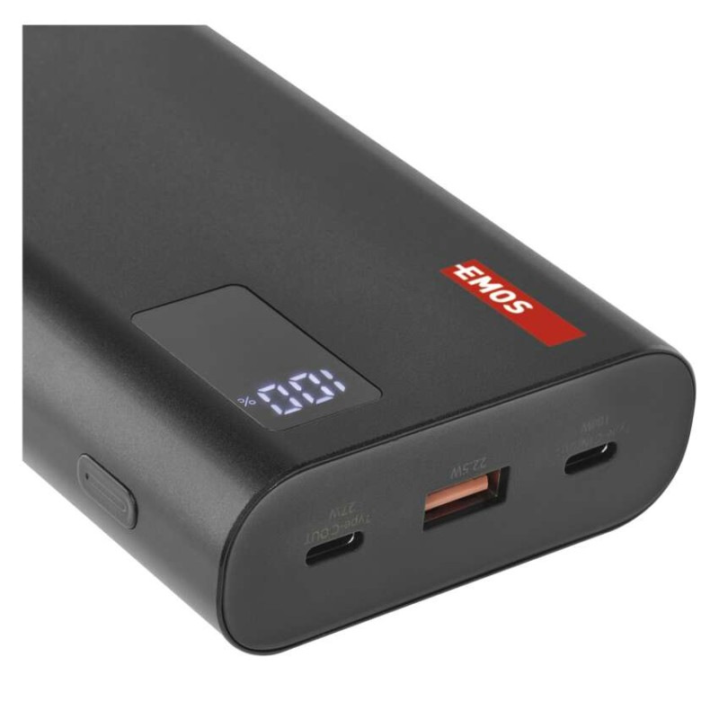 Power bank EMOS NTBF30, 27 000 mAh, 100 W PD, čierny 14