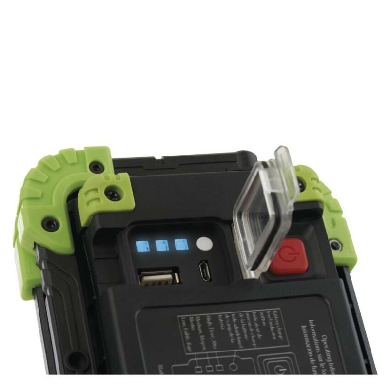 COB LED nabíjací pracovný reflektor P4533, 1000 lm, 4400 mAh 12