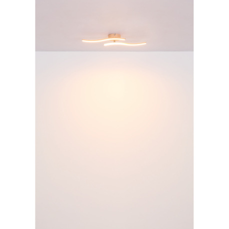 Stropné svetlo plast biely, plast biely, výkyvné rameno, DxŠxV: 515x100x72mm, rozmery ramien: 34,5 x 6