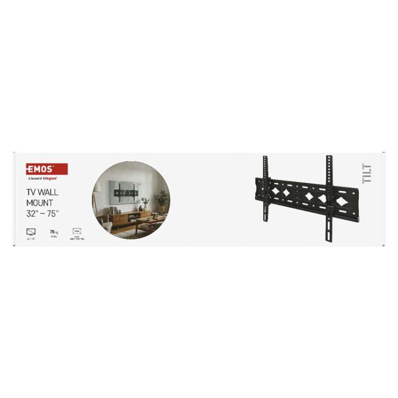 Naklápací nástenný TV držiak 32–75" (81–191 cm) 3