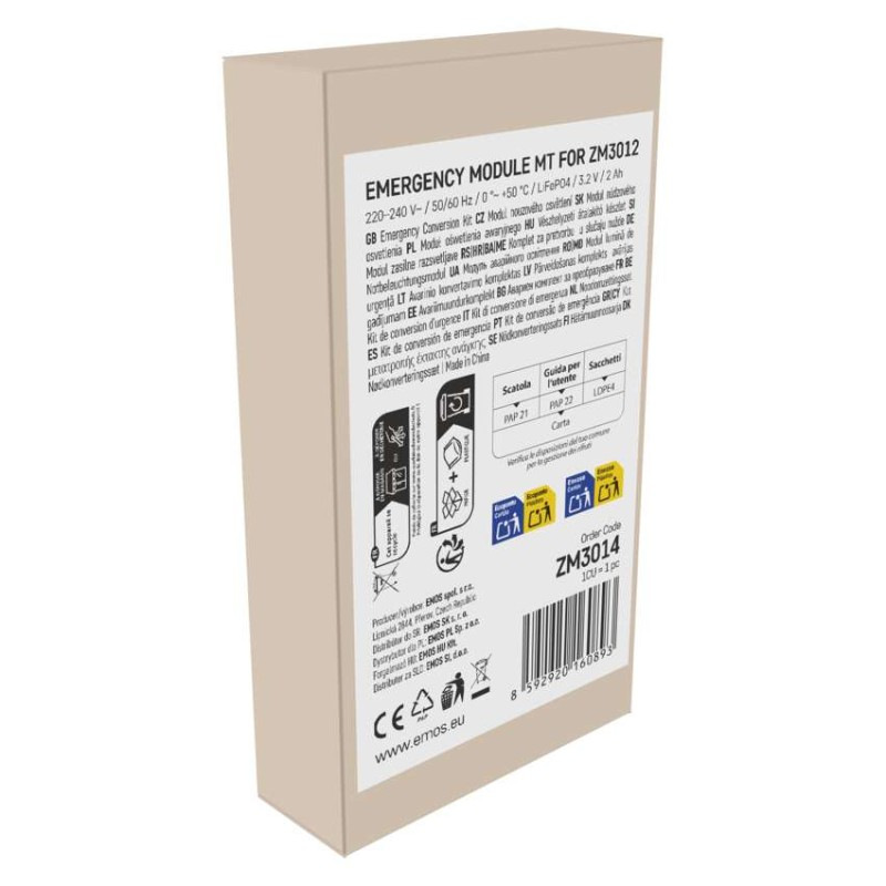 Modul núdzového osvetlenia pre ZM3012 FLERI, 1 W/3 h 7