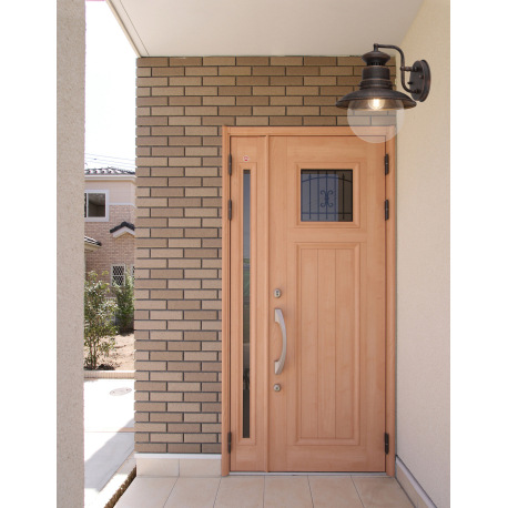 Vonkajšie svietidlo, oceľ, farba imitujúca hrdzu, sklo priehľadné, smerom dole, IP44, ŠxV:215x270, H 8