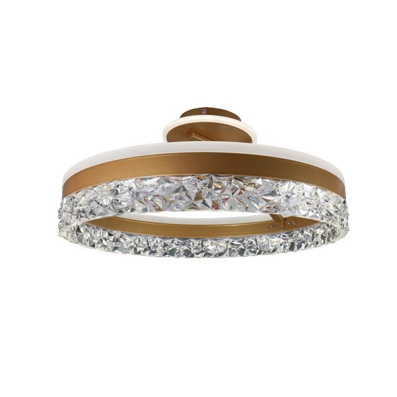 LED luxusné stropné krištáľové svietidlo s diaľkovým ovládačom 85W - TA1306/G 11