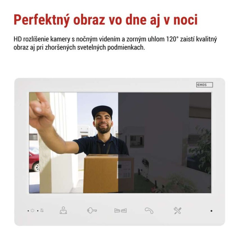 Sada domáceho video vrátnika EM-LS07HD 2