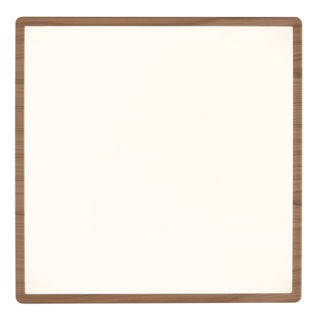 Stropné svietidlo, plast so vzhľadom dreva, satinovaný, biely, niekoľko úrovní cez nástenný spínač, 4