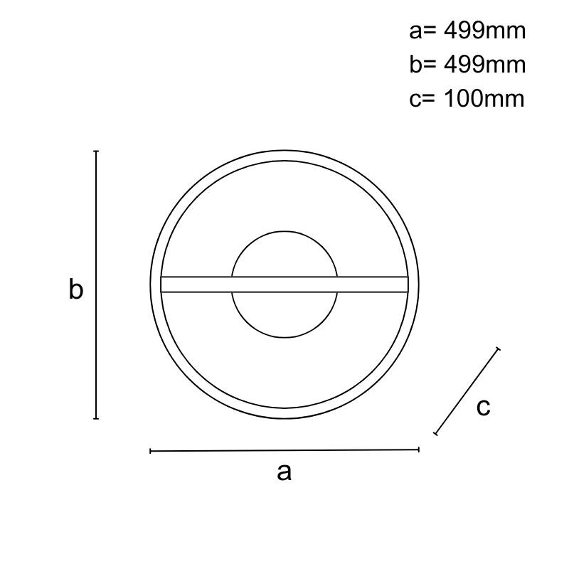 LED stropné svietidlo s diaľkovým ovládačom 60W - J7306/W 13