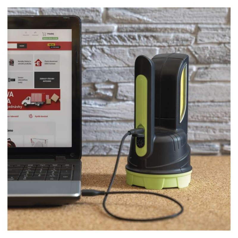 LED nabíjacie svietidlo, 210 lm, 1 800 mAh 1