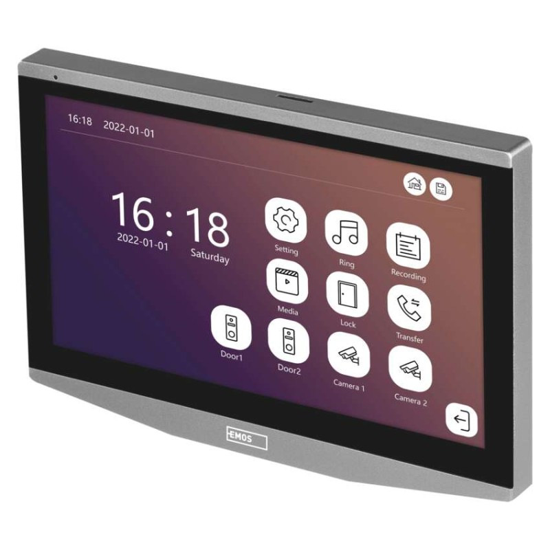 GoSmart Prídavný monitor IP-700B domáceho videovrátnika IP-700A 8