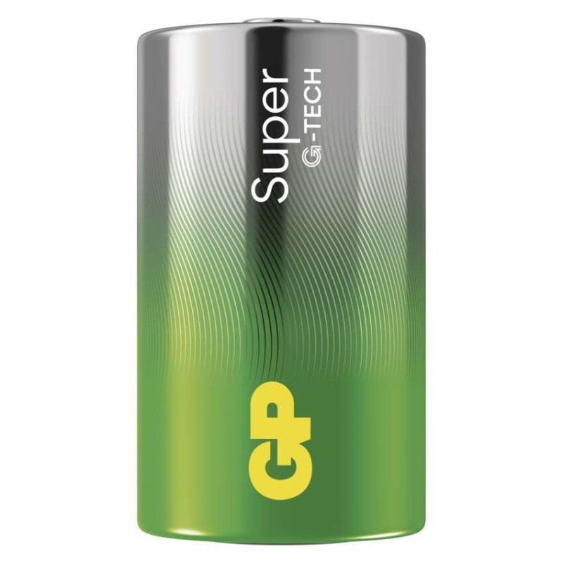 Alkalická batéria GP Super LR20 (D), 2 ks 6