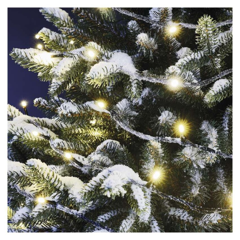 Standard LED spojovacia vianočná reťaz, 10 m, vonkajšia aj vnútorná, teplá biela 5