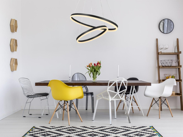 LED závesná lampa na lanku + diaľkový ovládač 70W - J4310/B 2