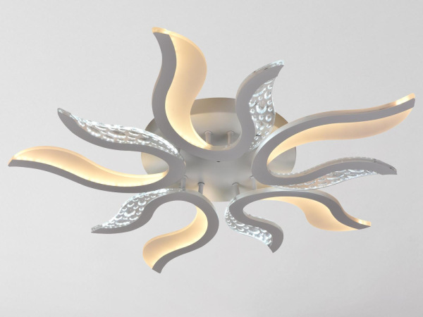 LED stropné svietidlo + diaľkový ovládač 65W - J3317/W 2