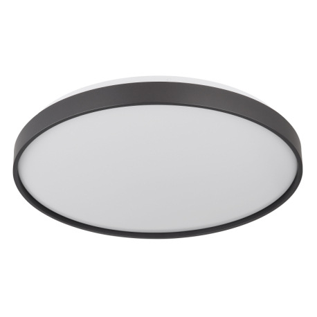 Stropné svietidlo, kov biely matný, plast sivý tmavý/biely, ø: 480mm, V: 55mm, LED 24W 230V, zdroj 3 2