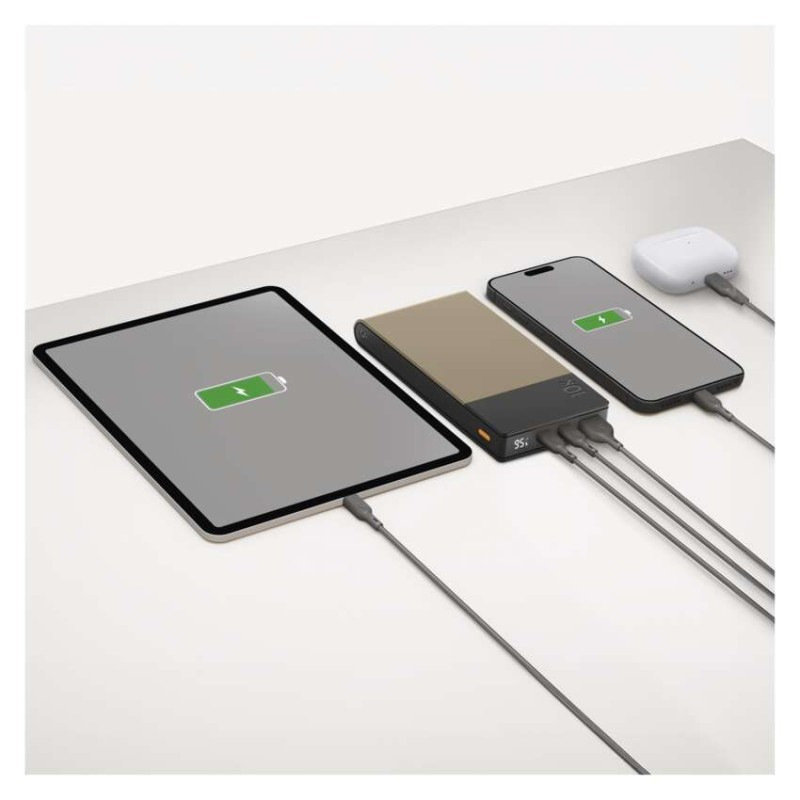 Power bank GP M2+ Series, 10 000 mAh, 22,5 W, béžová 2