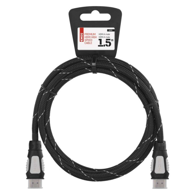 HDMI 2.0 high speed kábel eth.A vidlica-A vidlica 1,5m nylón 1