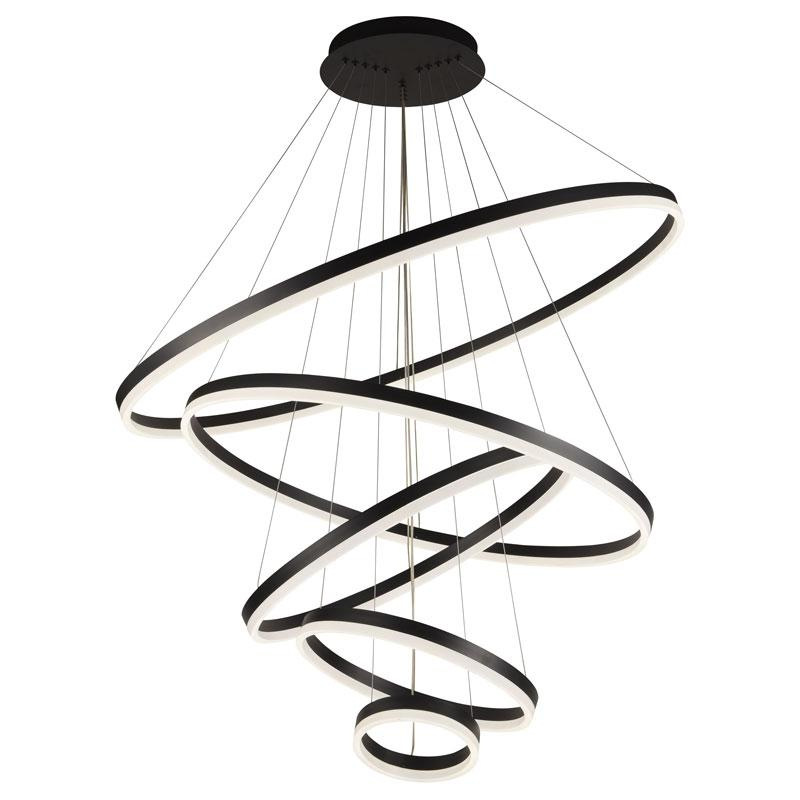 LED závesné svietidlo na lanku + diaľkový ovládač 210W - J4330/B 2