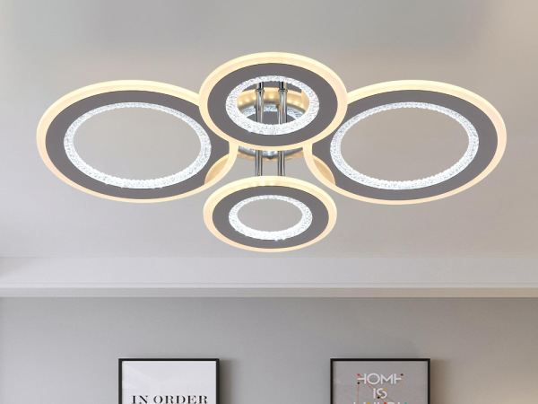 LED stropné svietidlo s diaľkovým ovládačom 100W - J3346/CH 8