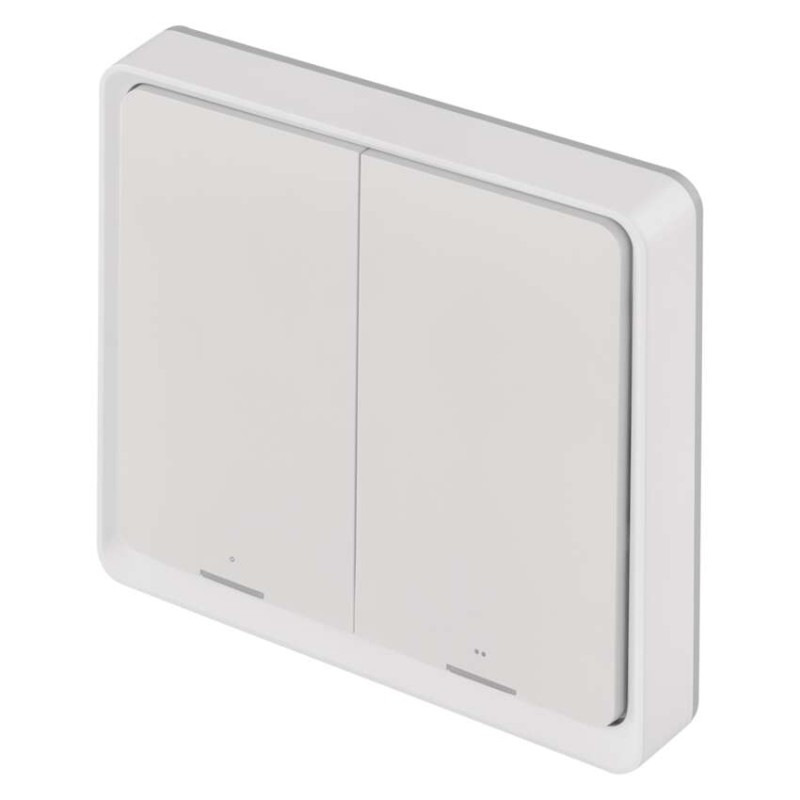 GoSmart Prenosný ovládač scén IP-2002ZW, ZigBee 3.0, 2-tlačidlový 8