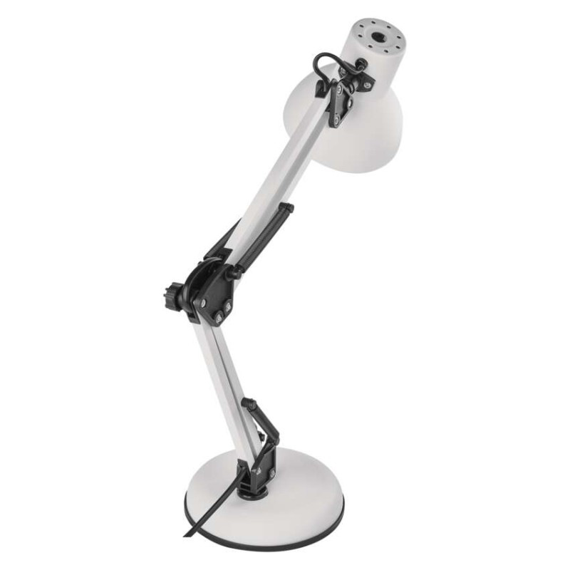 Stolná lampa LUCAS, biela 12