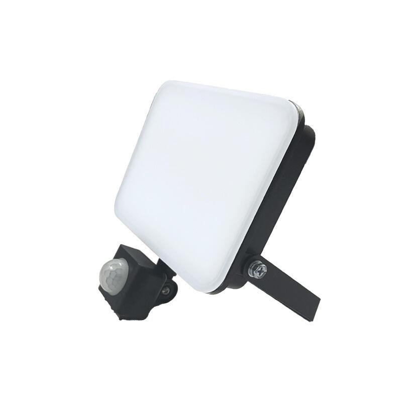 Vonkajší čierny LED reflektor so senzorom 30W / 4000K - LF7023S 13