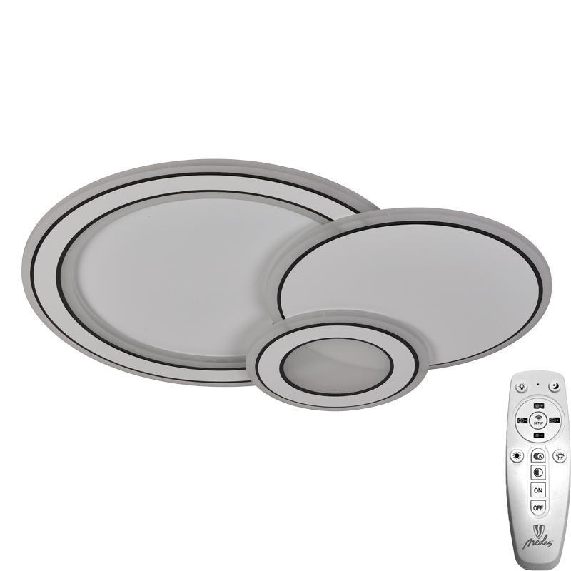 LED stropné svietidlo + diaľkový ovládač 40W - J1308/W 8