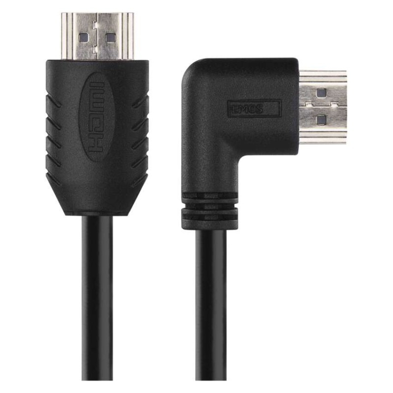 HDMI 2.0 high speed kábel A vidlica – A vidlica 90° 1,5m 3