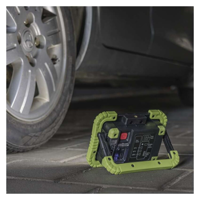 COB LED nabíjací pracovný reflektor P4533, 1000 lm, 4400 mAh 4