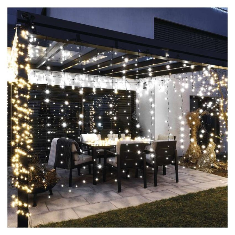 Predlžovací kábel pre spojovacie reťaze Profi čierny, 10 m, vonkajší aj vnútorný 11