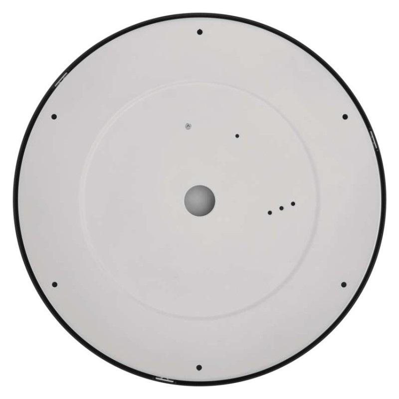 LED prisadené svietidlo, kruhové, čierne, 28,5W, CCT 7