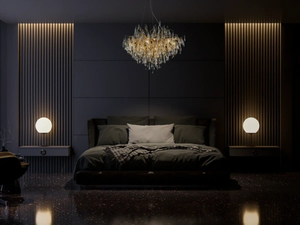 Luxusný závesný krištáľový luster 11 x G9 - CA061/1000L 3