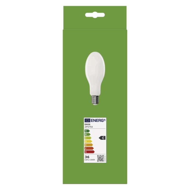 LED žiarovka Filament ED90 / E40 / 36 W (327 W) / 6 000 lm / neutrálna biela 5