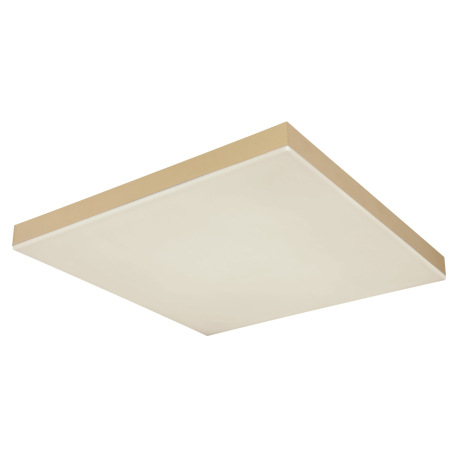 Stropné svietidlo kov biely, plast mosadz matná, akryl opál, stmievateľné, niekoľko úrovní pomocou n 18