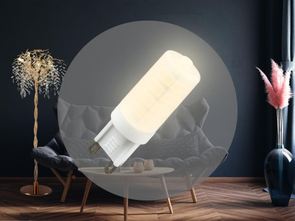 LED stmievateľná žiarovka 4W - G9 / 2800K - ZLS614CD 3