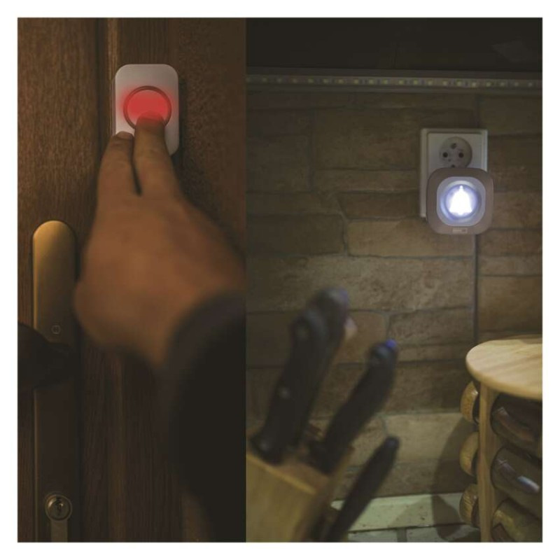 Domový bezdrôtový zvonček P5733S do zásuvky 4