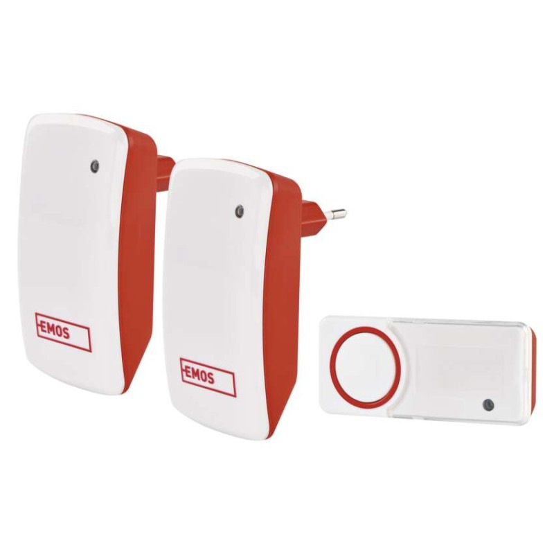 Domový bezdrôtový zvonček bez baterie P5750.2R do zásuvky