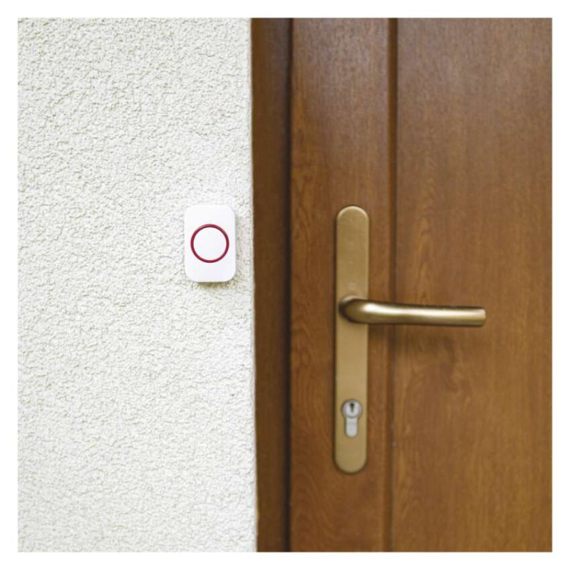 Vonkajšie tlačidlo pre domový bezdrôtový zvonček P5732 na 1x CR2032 6