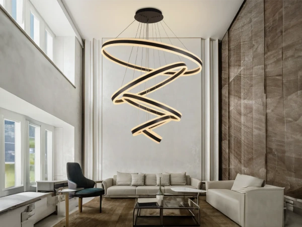 LED visiaca lampa + diaľkový ovládač 420W - J4319/B 6