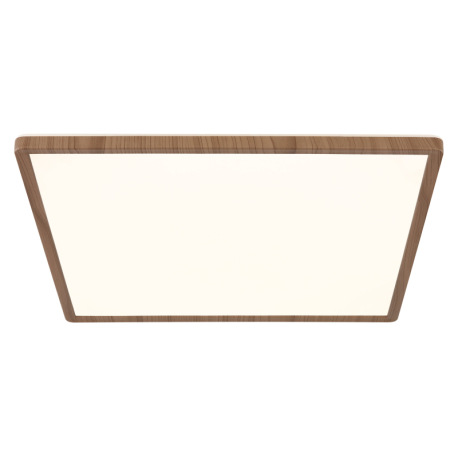 Stropné svietidlo, plast so vzhľadom dreva, satinovaný, biely, niekoľko úrovní cez nástenný spínač, 14